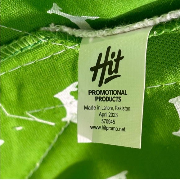 DraftKings DK Green and White Canvas Tote Bag - Picture 8 of 12